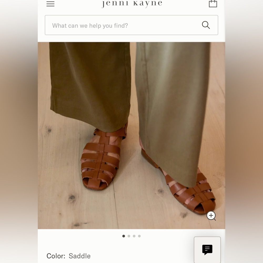 Jenni Kayne Brown Leather Sandals
